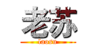 老苏 (laosu)