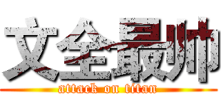 文全最帅 (attack on titan)