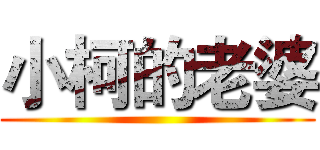 小柯的老婆 ()