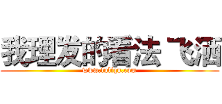 我理发的看法 飞洒 (www.fuliqu.com)