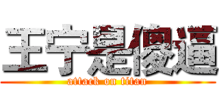 王宁是傻逼 (attack on titan)