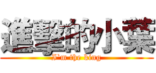進擊的小葉 (I`m the king)