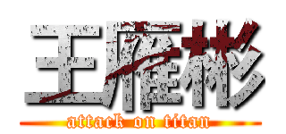 王雁彬 (attack on titan)