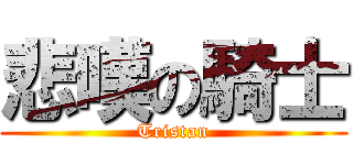 悲嘆の騎士 (Tristan)