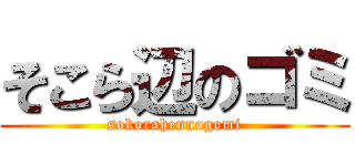 そこら辺のゴミ (sokorahennogomi)