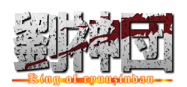 劉神団 (King of ryuuzindan)