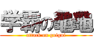 学霸の龜龜 (attack on guigui)