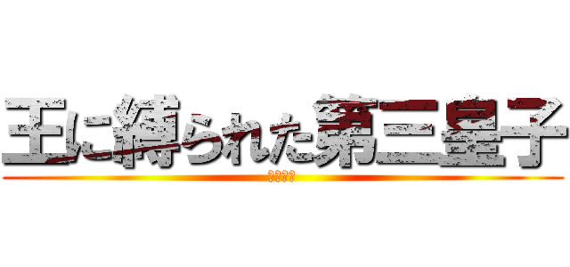 王に縛られた第三皇子 (練　紅炎)