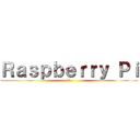 Ｒａｓｐｂｅｒｒｙ Ｐｉ (1)