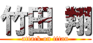 竹田 翔 (attack on titan)