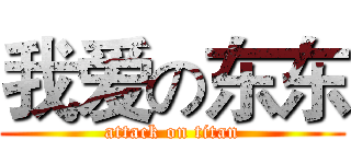 我爱の东东 (attack on titan)