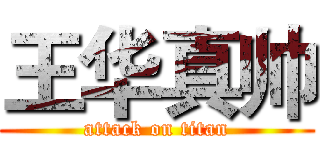 王华真帅 (attack on titan)