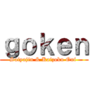 ｇｏｋｅｎ (Saiyajin & Kaizoku Oni )