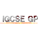 ＩＧＣＳＥ ＧＰ (EDUCATION OF ZIMBABWE)