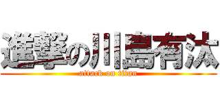 進撃の川島有汰 (attack on titan)