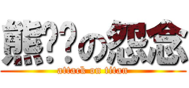 熊貓妞の怨念 (attack on titan)