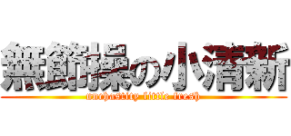 無節操の小清新 (unchastity little fresh)