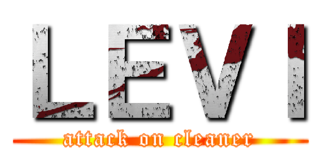 ＬＥＶＩ (attack on cleaner)