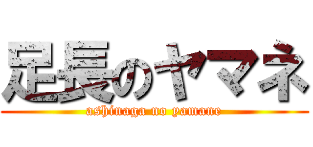 足長のヤマネ (ashinaga no yamane)