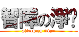 智障の淨雯 (attack on titan)