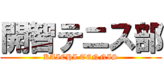 開智テニス部 (KAICHI TENNIS)