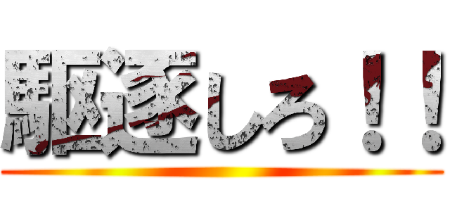 駆逐しろ！！ ()