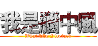我是腦中風 (What The Firetuck)