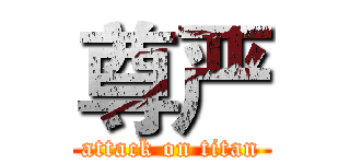 尊严 (attack on titan)