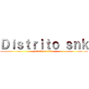 Ｄｉｓｔｒｉｔｏ ｓｎｋ (attack on titan)