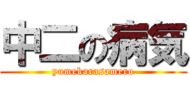 中二の病気 (yumekarasamero)