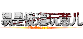 易是傻逼玩意儿 (The Yi is a idoit)
