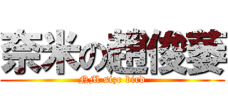 奈米の趙俊萎 (NM size bird)