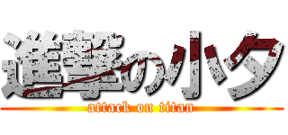 進撃の小夕 (attack on titan)