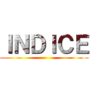 ＩＮＤＩＣＥ ()