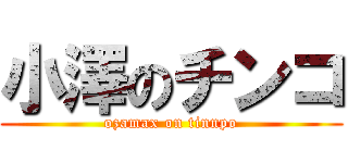 小澤のチンコ (ozamax on tinnpo)