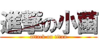 進撃の小菌 (attack on titan)