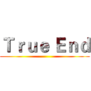 Ｔｒｕｅ Ｅｎｄ ()