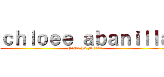 ｃｈｌｏｅｅ ａｂａｎｉｌｌａ (Grade IX Molave)