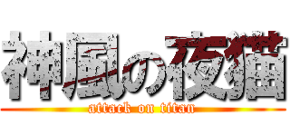 神風の夜猫 (attack on titan)