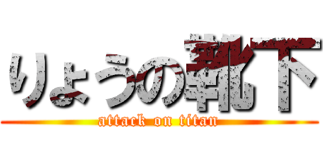 りょうの靴下 (attack on titan)