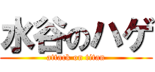 水谷のハゲ (attack on titan)