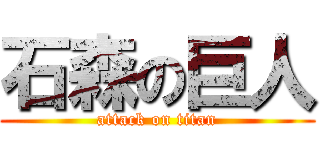石森の巨人 (attack on titan)