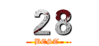 ２８ (BEST )