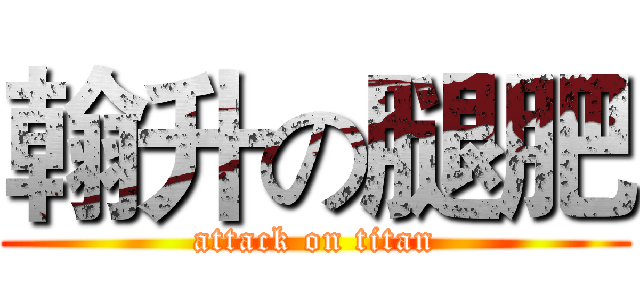 翰升の腿肥 (attack on titan)