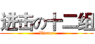 进击の十二组 (Winner)