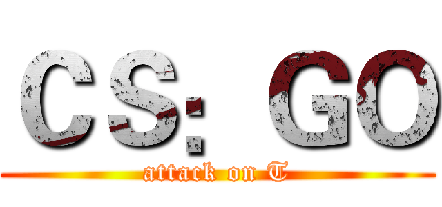ＣＳ：ＧＯ (attack on T)