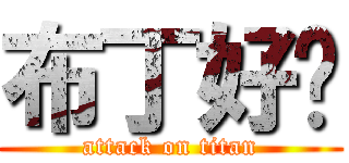 布丁好ㄘ (attack on titan)