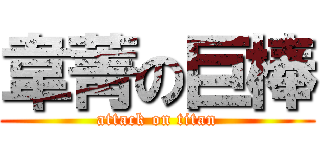 韋菁の巨棒 (attack on titan)
