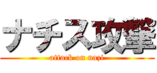 ナチス攻撃 (attack on nazi)