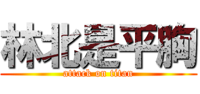 林北是平胸 (attack on titan)